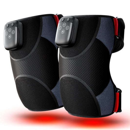 LTW knee massager worn with heat for soothing knee warmth during use