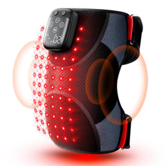 LTW knee massager wrapped around the knee for targeted comfort and mobility.