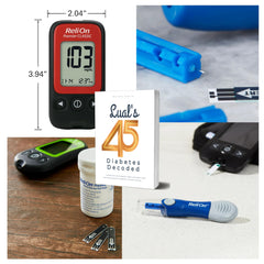 LUAL 25 test strips pack for reliable daily testing.