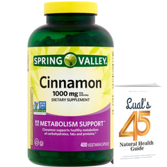 LUAL cinnamon supplement 1000mg bottle for daily wellness
