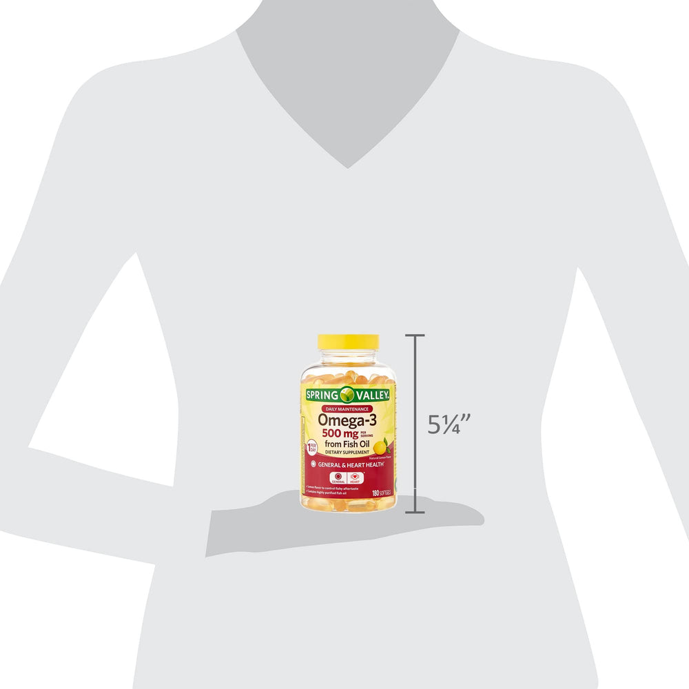 LUAL omega3 free from artificial colors and flavors, gluten-free and lactose-free