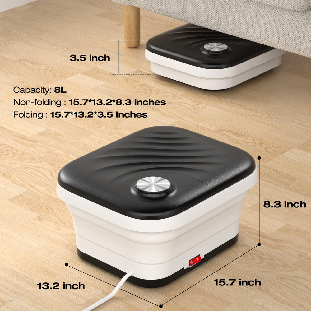 LUBBYGIM foldable foot spa designed for small spaces