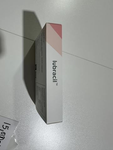 Lubracil plant‑based formula label on bottle showing clean ingredients.