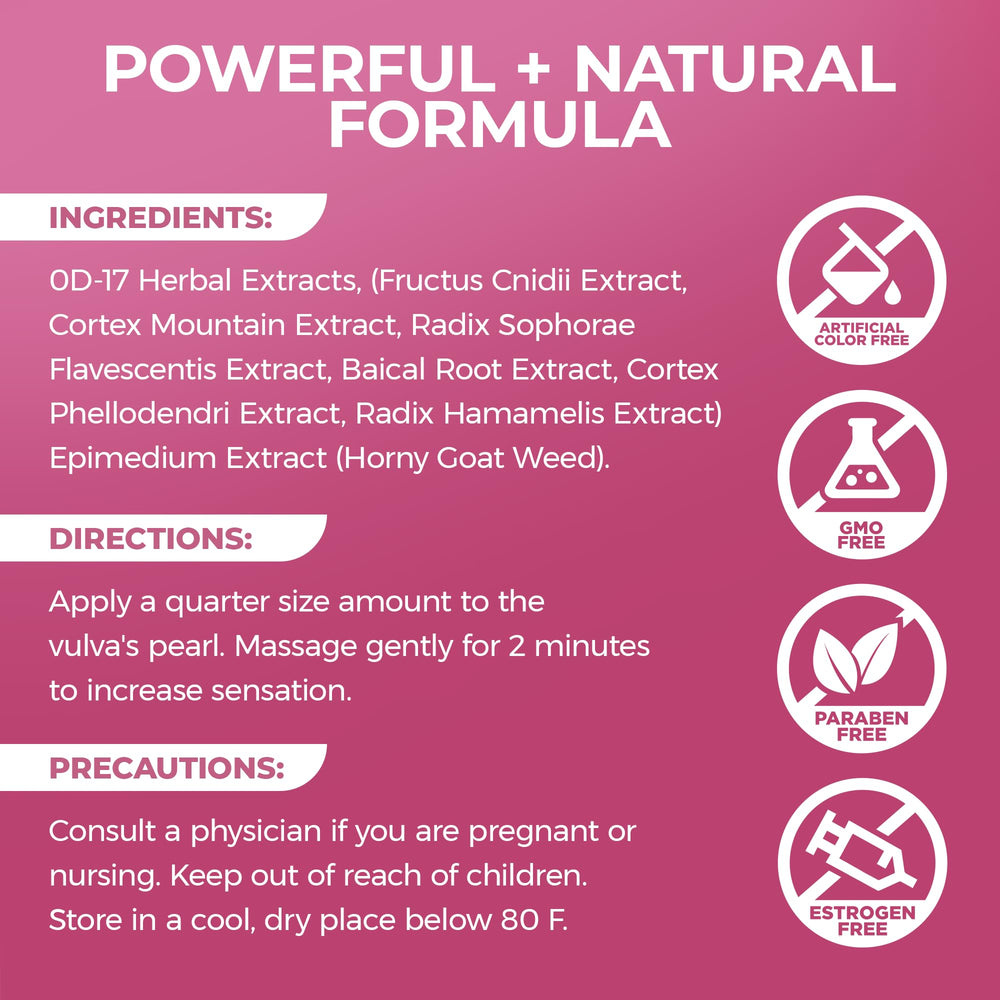 Lubracil Sensation Serum natural formula ingredients highlighted for gentle daily wellness