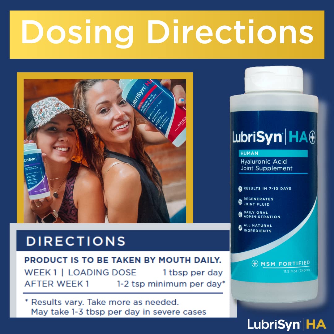 LubriSyn label info details vegan formula and ingredients.