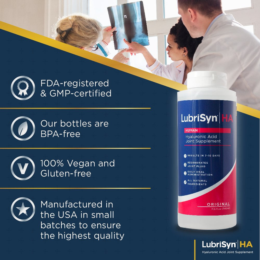 Glossy ingredients panel suggests purity and straightforward supplement routine.