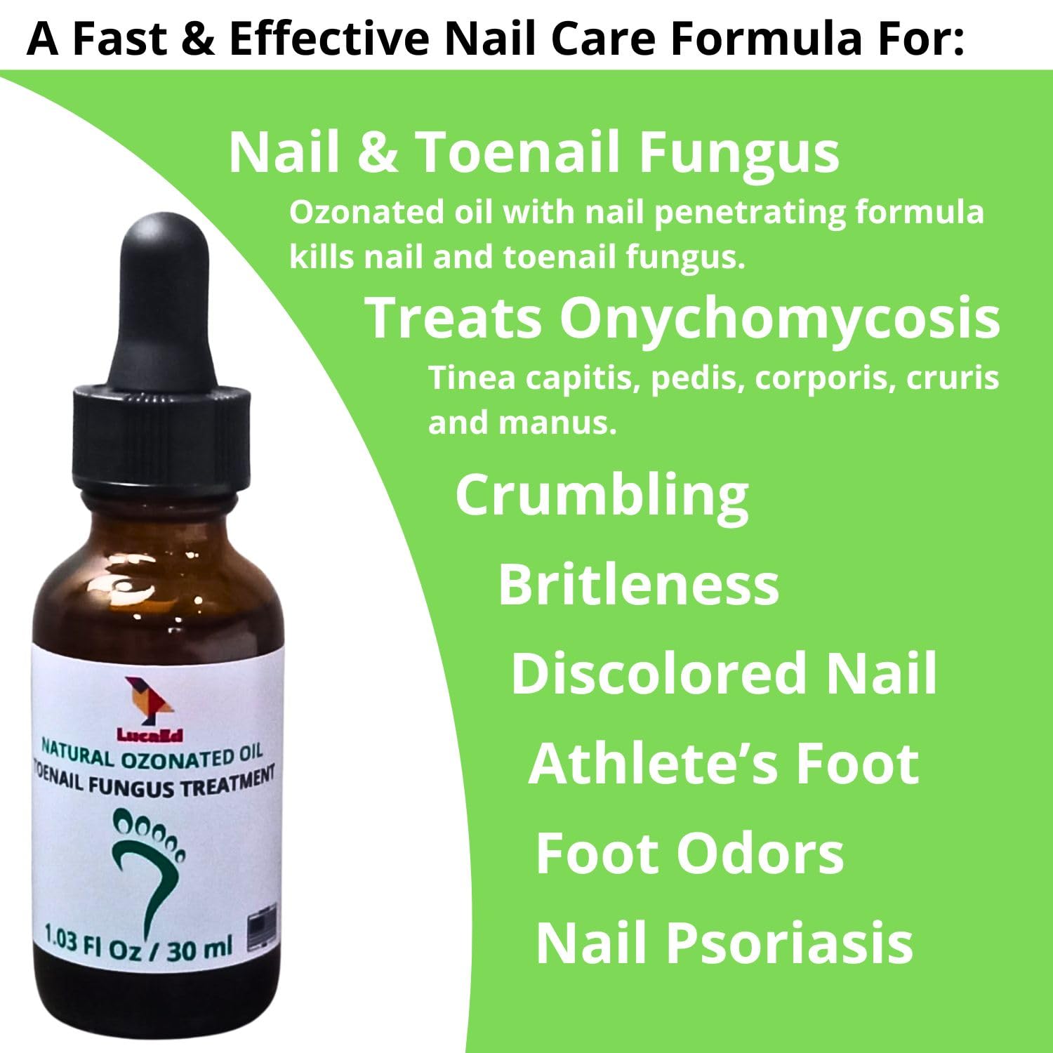 LucaED nail file included for smoothing treated nails