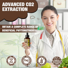 LUCKCHAN premium hemp oil 4-pack omega balance for heart and immune support.