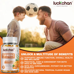 LUCKCHAN Vegan, non-GMO, dairy-free packaging communicates clean, plant-based formulation.