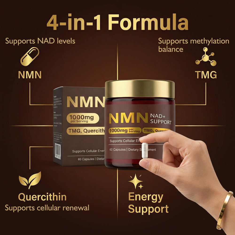 LUCKDATE quercetin-nmn combo image highlighting antioxidant-support synergy.