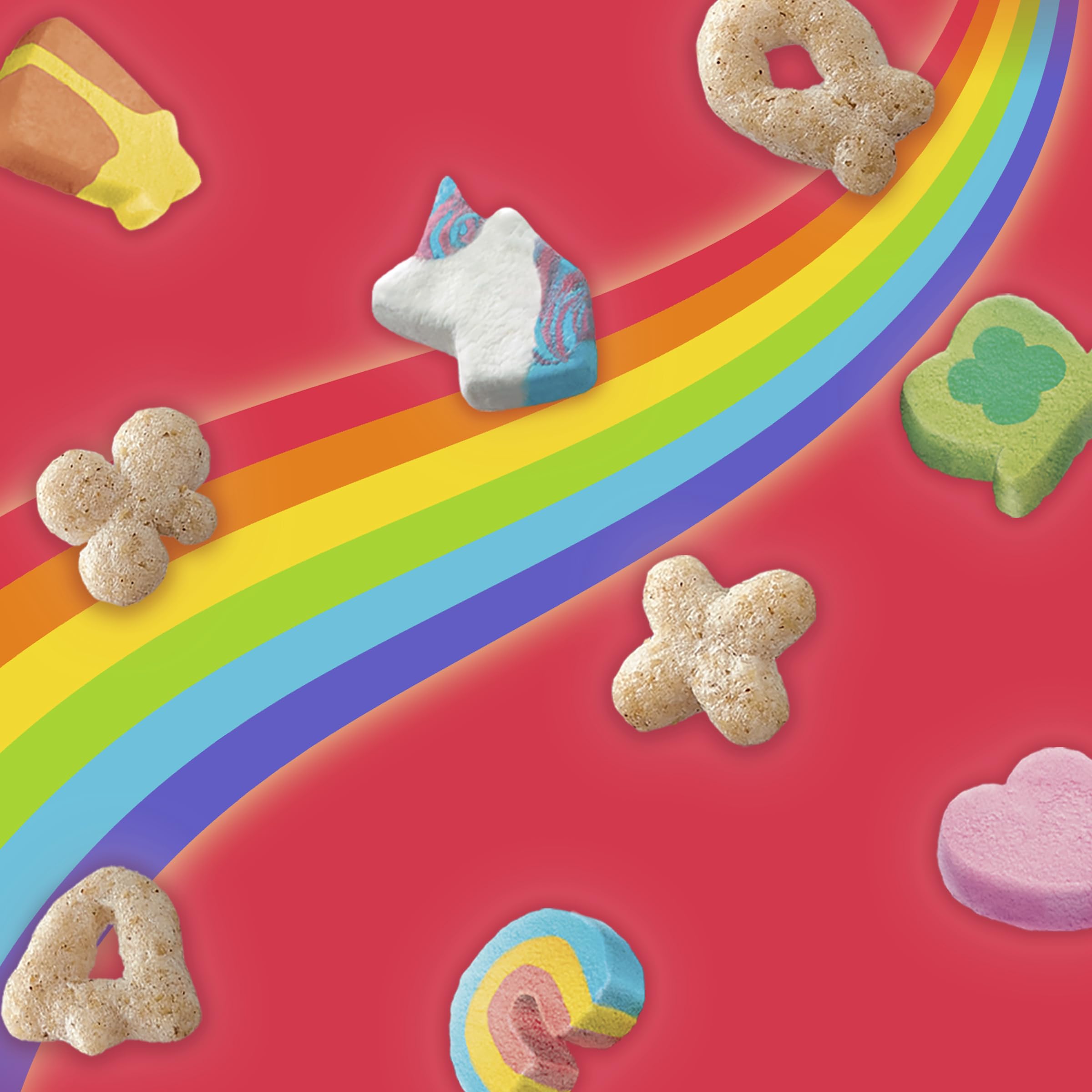 Lucky Charms Treat Bars with balloons provide a fun, portable snack for adventures.