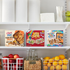 Lucky Charms Treat Bars highlight blue moons for a dreamy midnight snack.