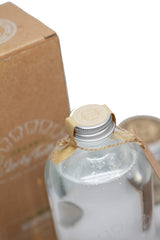 Lucky Teeth mouthwash bamboo cup for easy dispensing and controlled use
