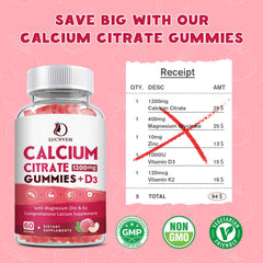 LUCNVEM daily-use scene shows gummies on kitchen counter