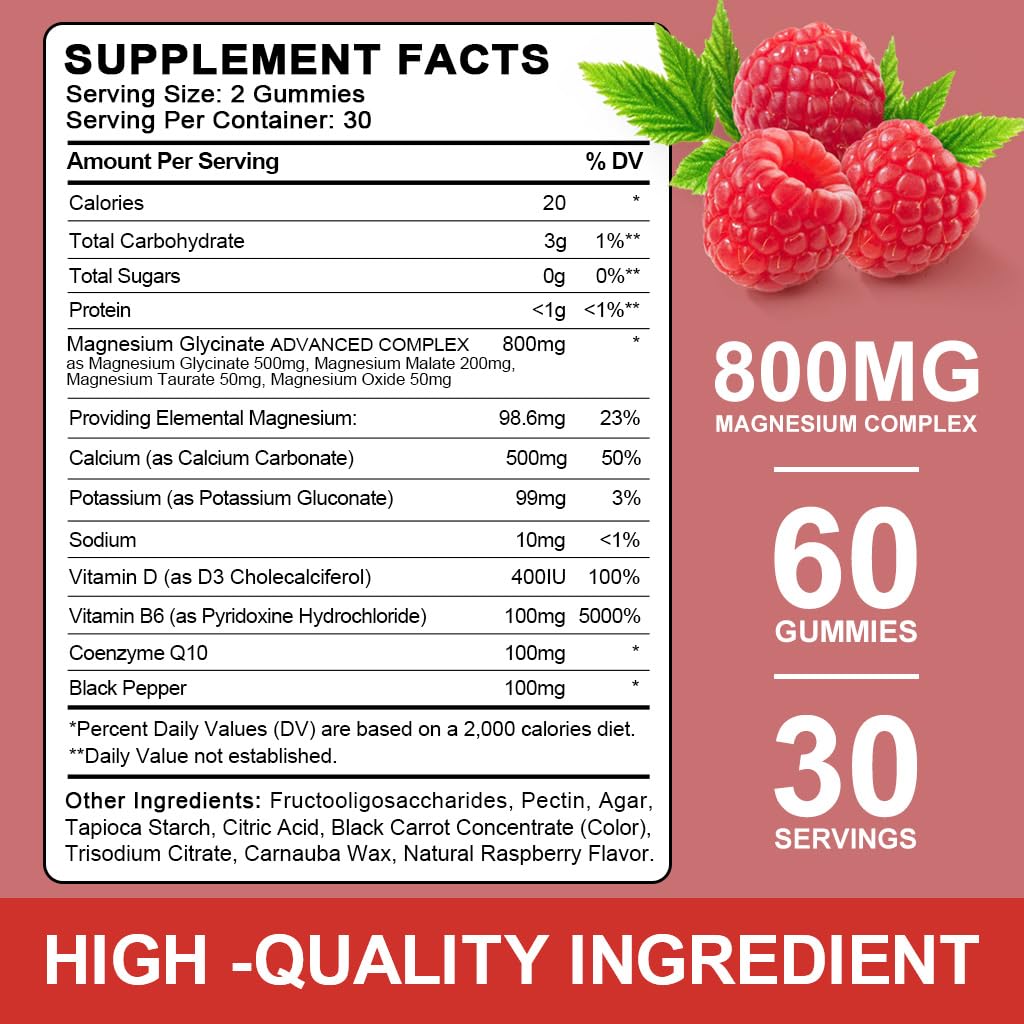 LUCNVEM gummies closeup shows soft chew and raspberry flavor.