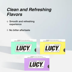 Lucy 4mg variety pack mango flavor for craving management.