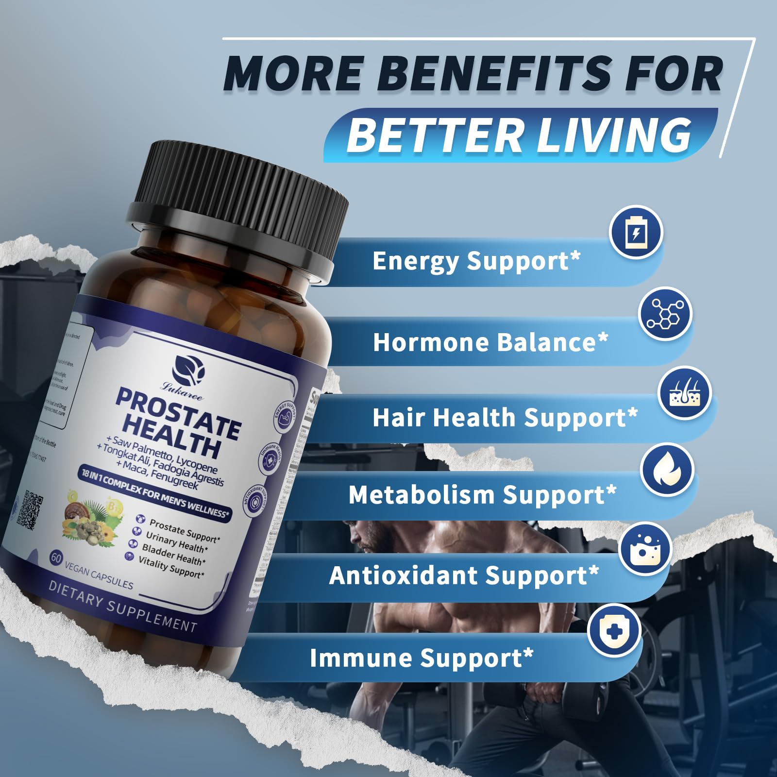 Lukaree Ashwagandha and Reishi extracts highlighted for natural balance