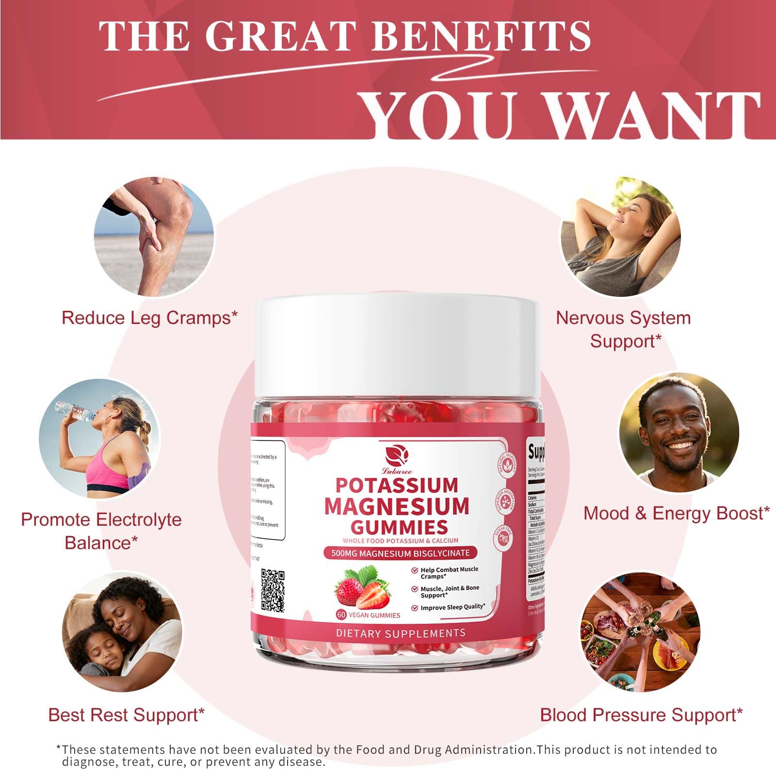 Lukaree vitamins panel with B6, D3, K2 and calcium benefits.