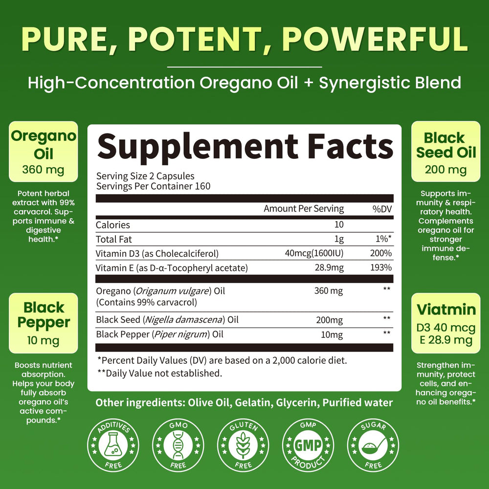 Lukaree black seed oil ingredient panel showing thymoquinone.