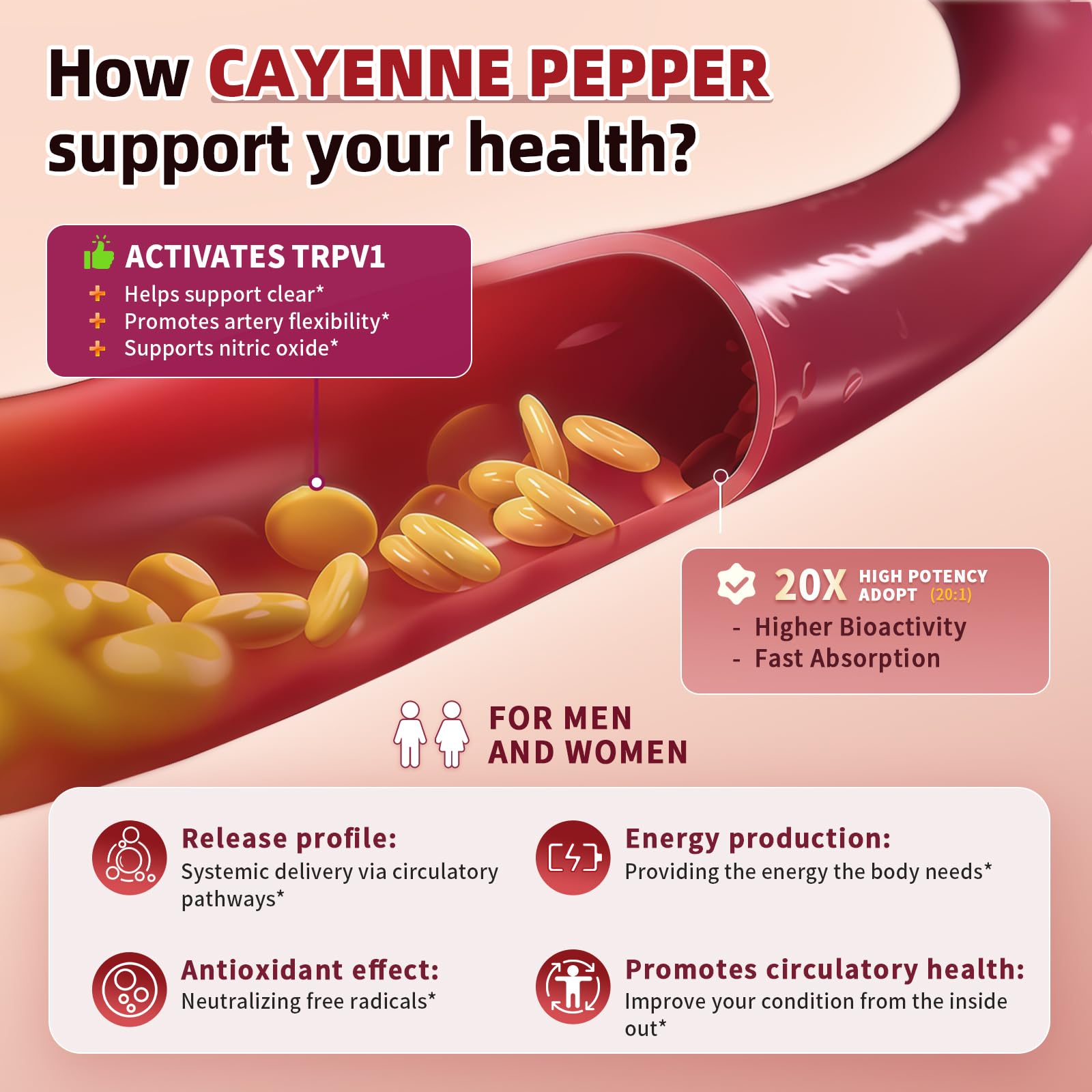 Lukaree cayenne gummies with moringa and hawthorn for daily balance.