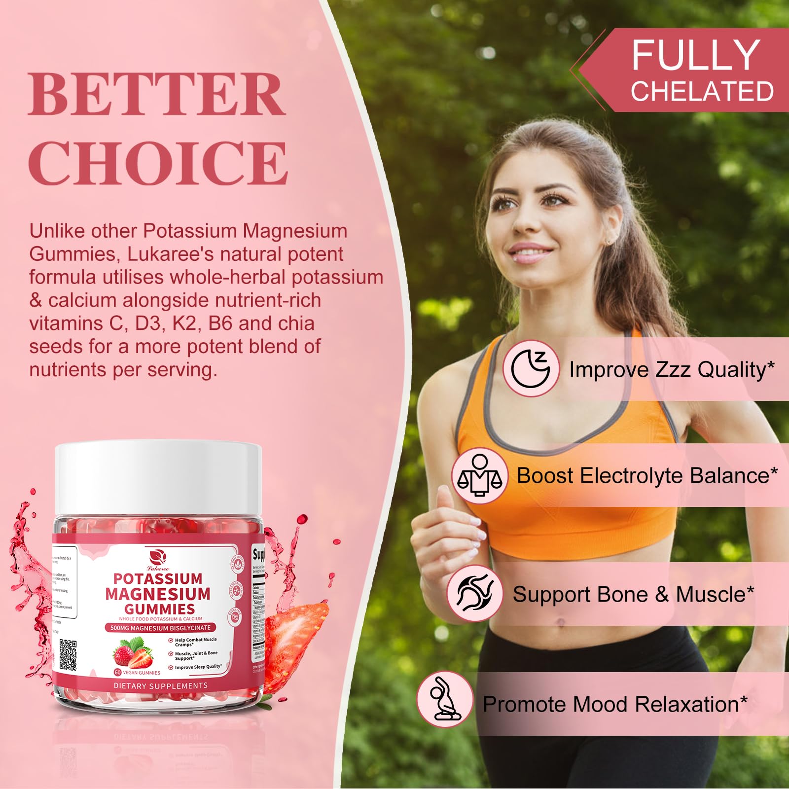 Lukaree chia seeds visual signaling plant-based omega-3 boost.