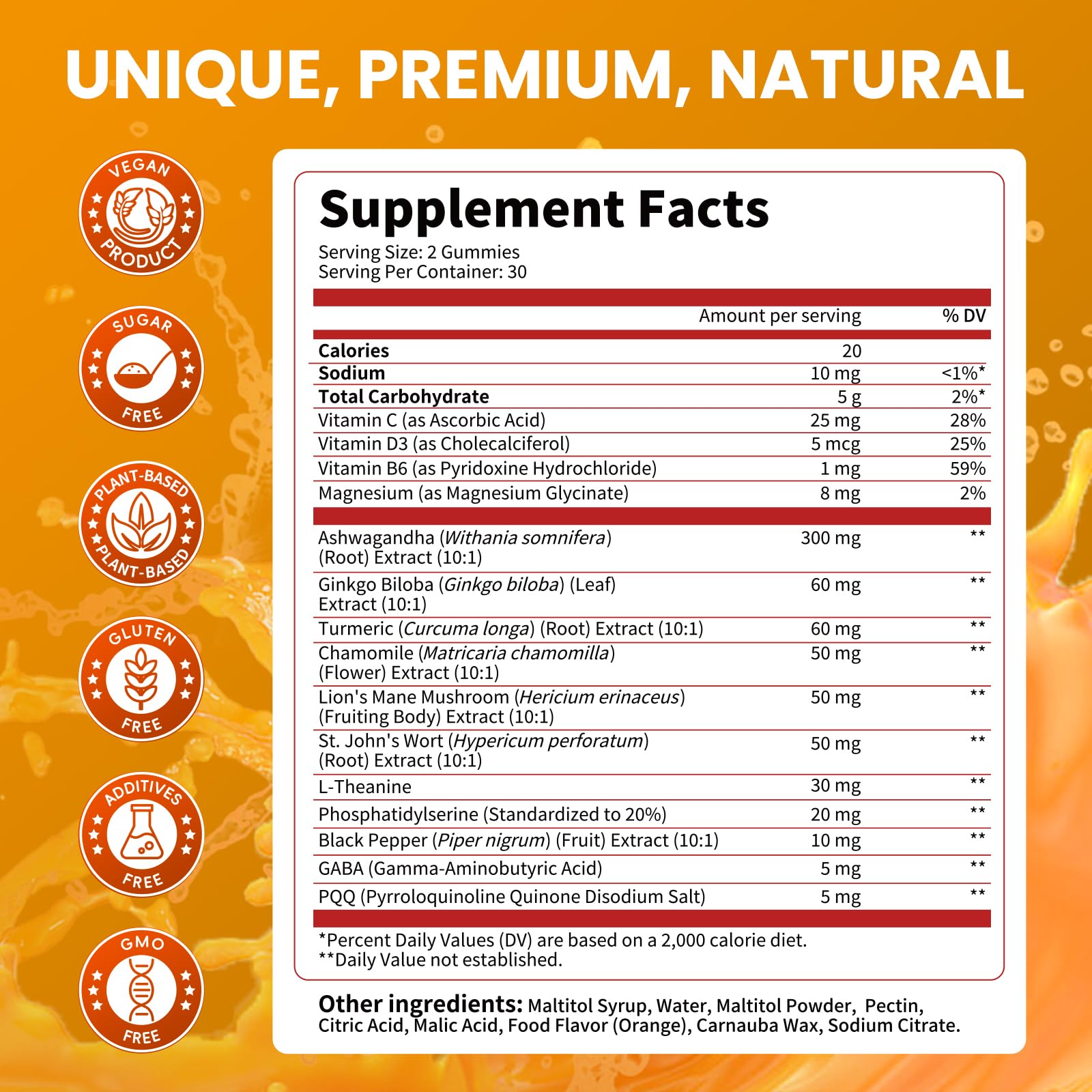 Lukaree Cortisol Supplements serving suggestion shows convenient daily use