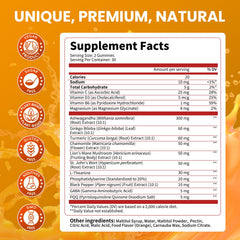 Lukaree Cortisol Supplements serving suggestion shows convenient daily use
