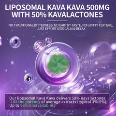 Lukaree Kava root powder close-up showing natural extract