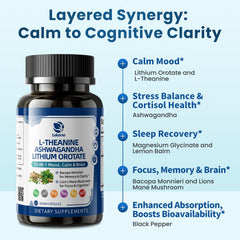 Lukaree Magnesium Glycinate aiding relaxation and restorative sleep
