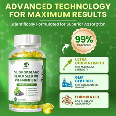 Lukaree ingredients card highlighting oregano and carvacrol content.