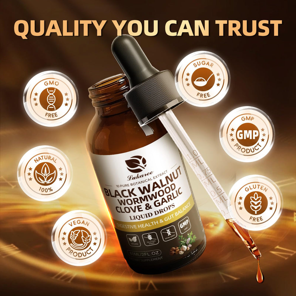 Lukaree Wormwood Travel-friendly bottle in pocket for on-the-go support.