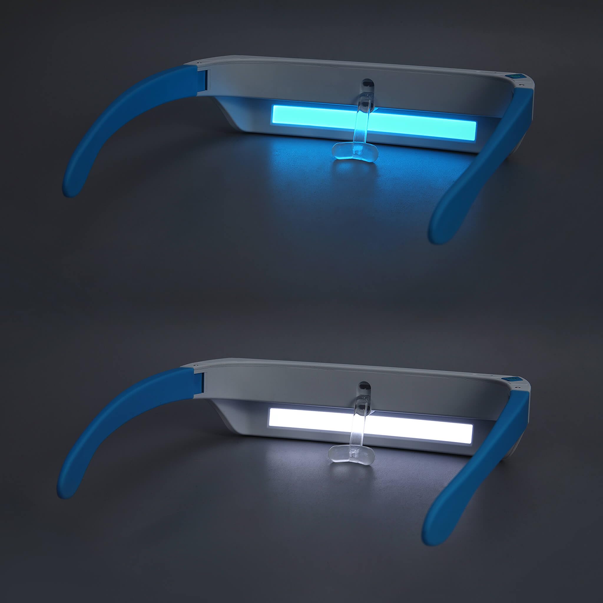 Lukirch white-mode light therapy glasses for balanced daytime relief