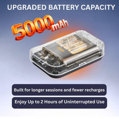 Lullapad long-lasting battery enables cordless operation