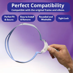 Lullapad leak-free seal nasal pillow test indicating stable CPAP therapy