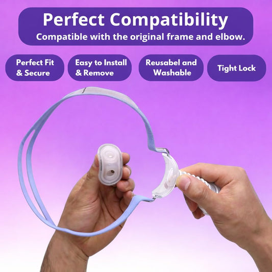 Lullapad soft silicone nasal pillow close-up highlighting gentle fit and skin-friendly comfort
