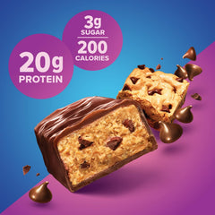 Lulurose Pure Protein Bar, chocolate deluxe wrapper, protein snack for post-workout recovery.