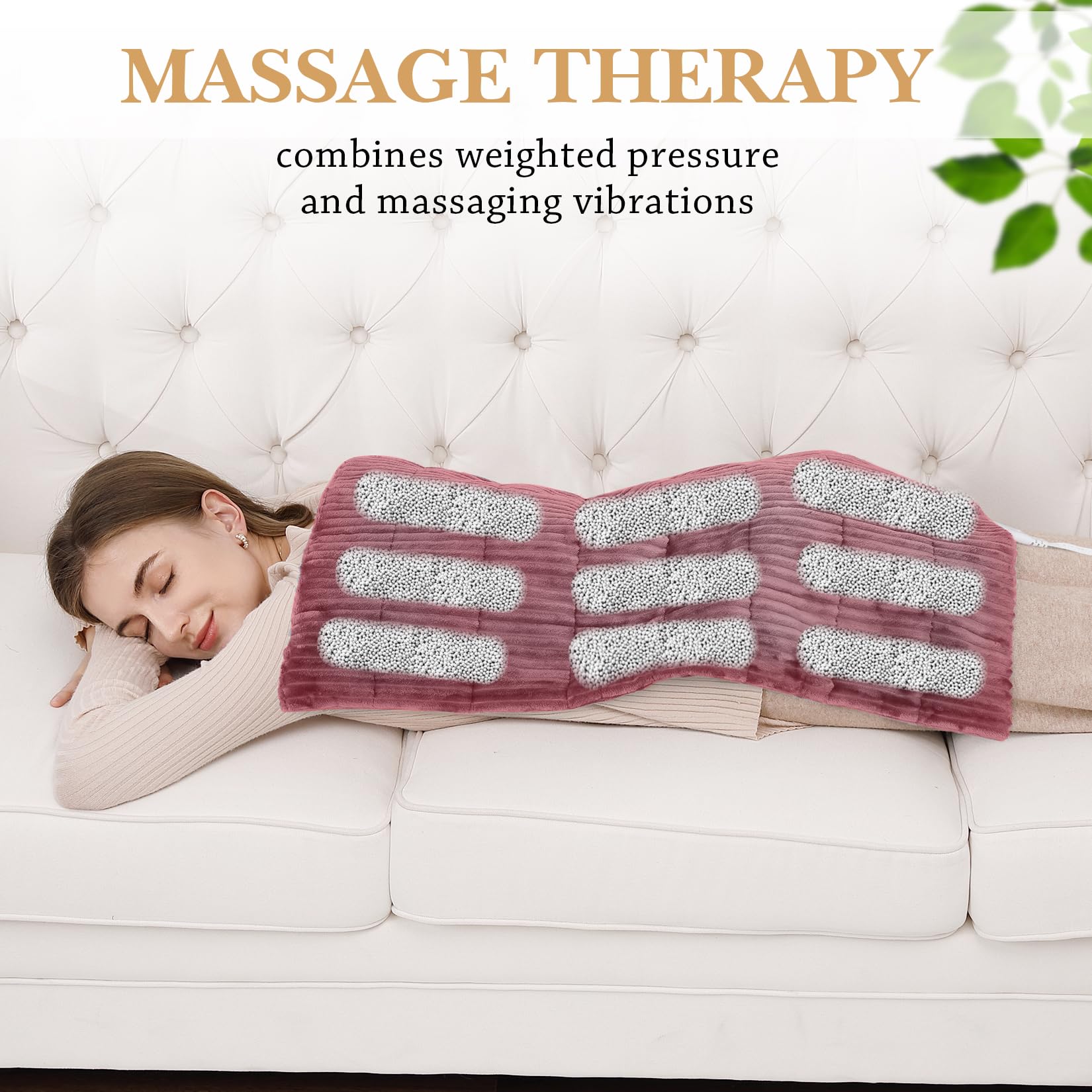 LULUWAY massager with three modes providing gentle vibrations for targeted relaxation