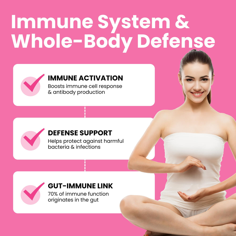 Luma Nutrition Probiotics for Women bottle label highlighting USA-made origin