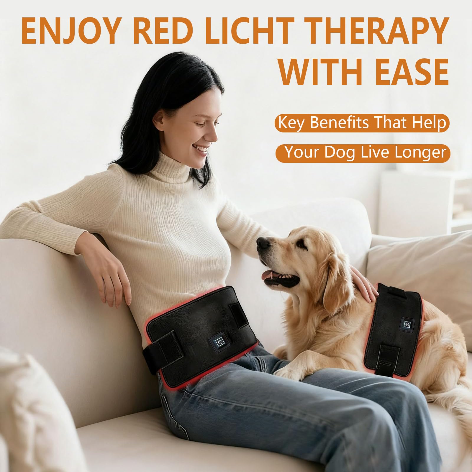 Luma Pet Care device featuring scratch- and bite-resistant TPU casing for durability.
