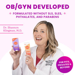 Aluminum-free formula supports sensitive skin with Lume wipes.
