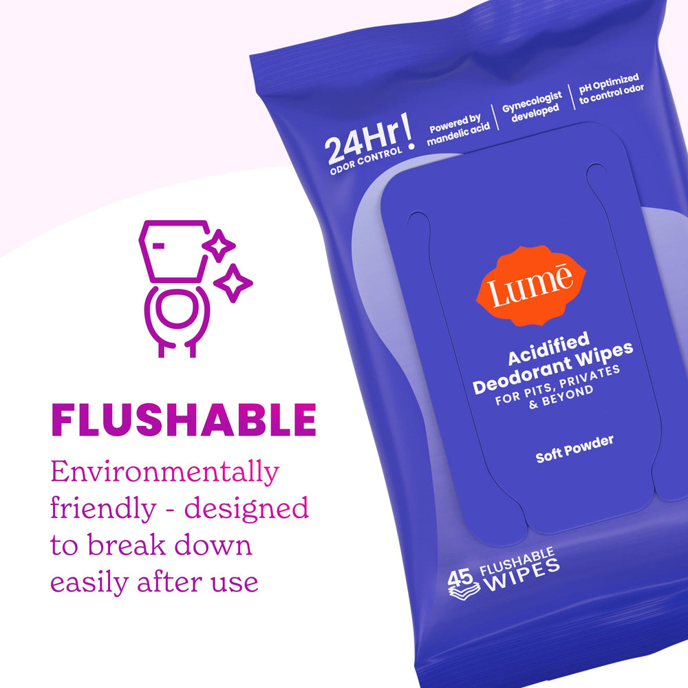 Flushable and environmentally friendly packaging for easy disposal.