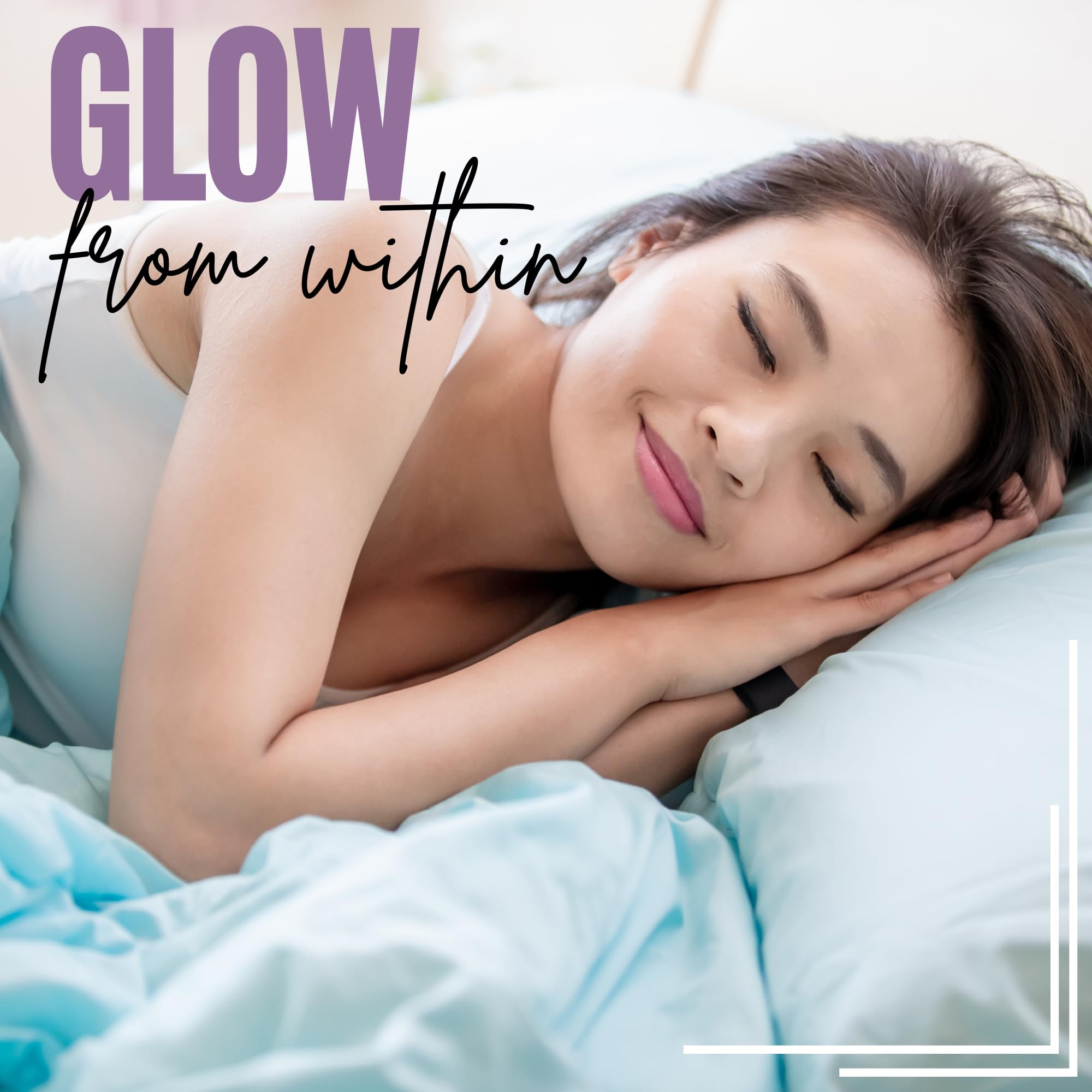 Lumen Naturals Natural Sleep bottle in hand, suggesting a convenient nightly ritual.