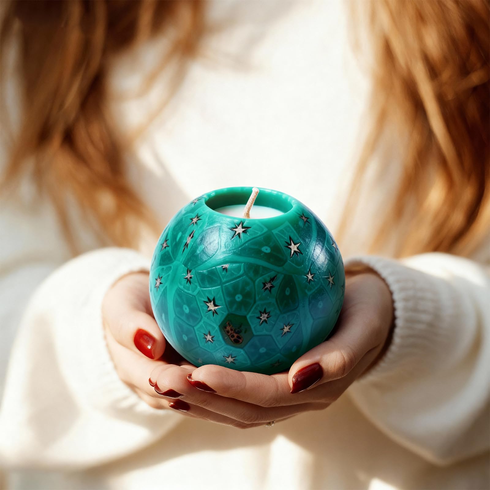 LumeTon soy wax candle delivers a clean burn with sustainable materials.