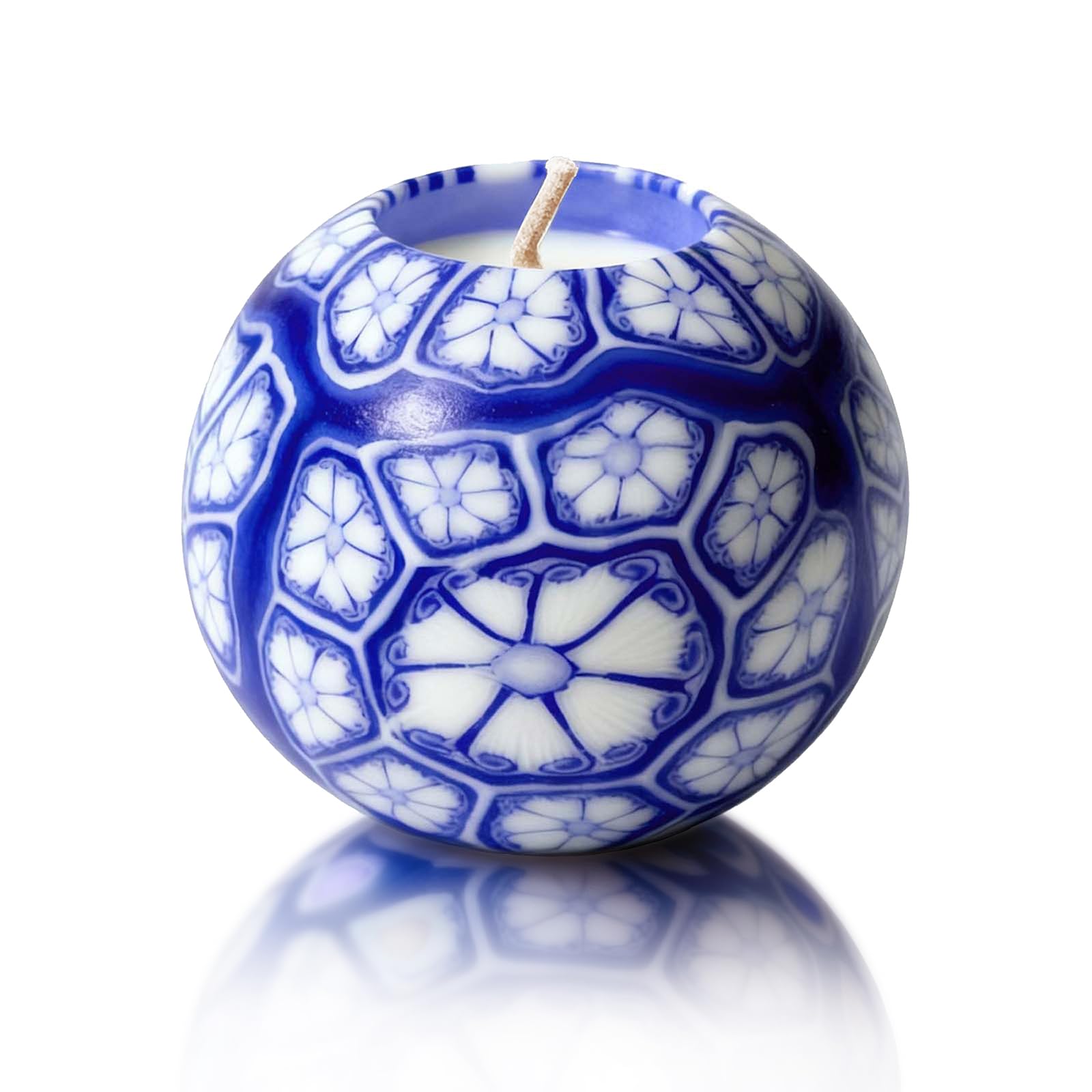 LumeTon spherical candle art design enhances space and creates inviting ambiance