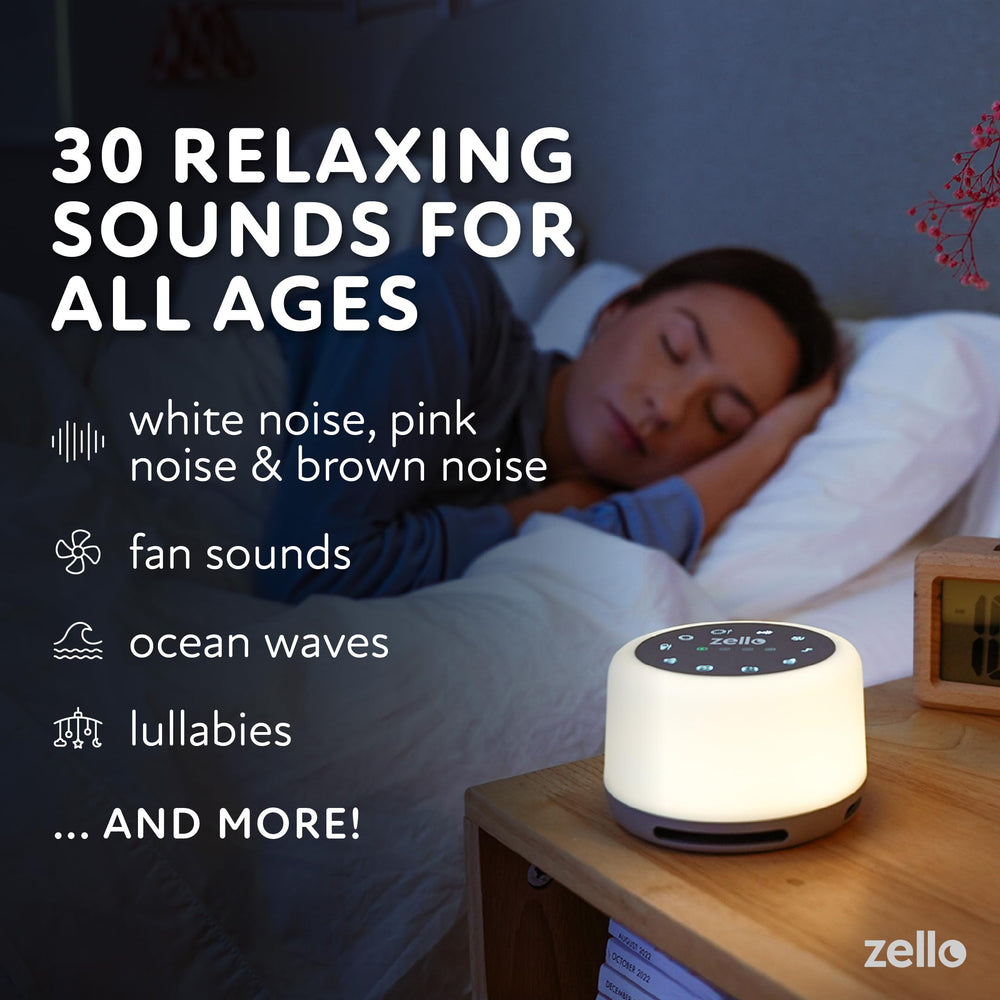 Lumi Zello 30-sound library masks noise and aids relaxation
