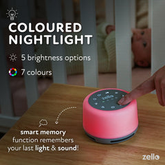 Lumi Zello helps babies settle with gentle white noise and lullabies