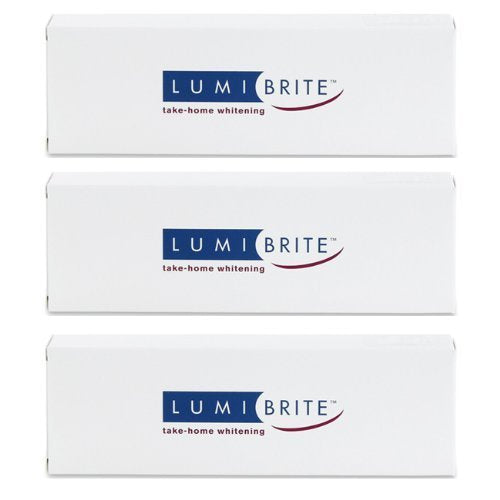 Lumibrite take-home whitening gel 32% syringe for at-home whitening with mint flavor