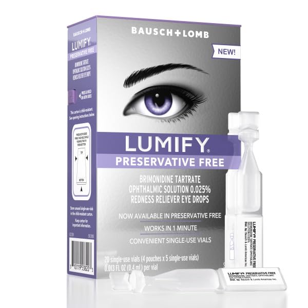 Lumify eyes look brighter after use, supporting a natural radiance.