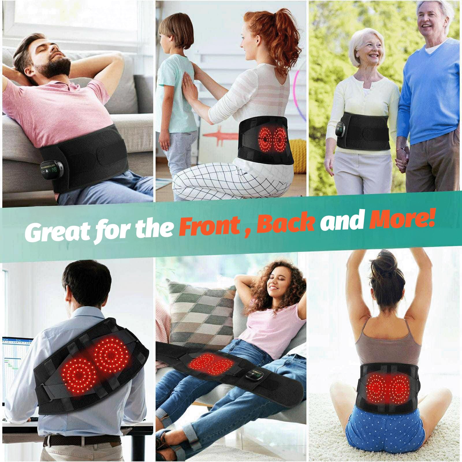 LUMINARELIEF one-button control simplifies everyday use
