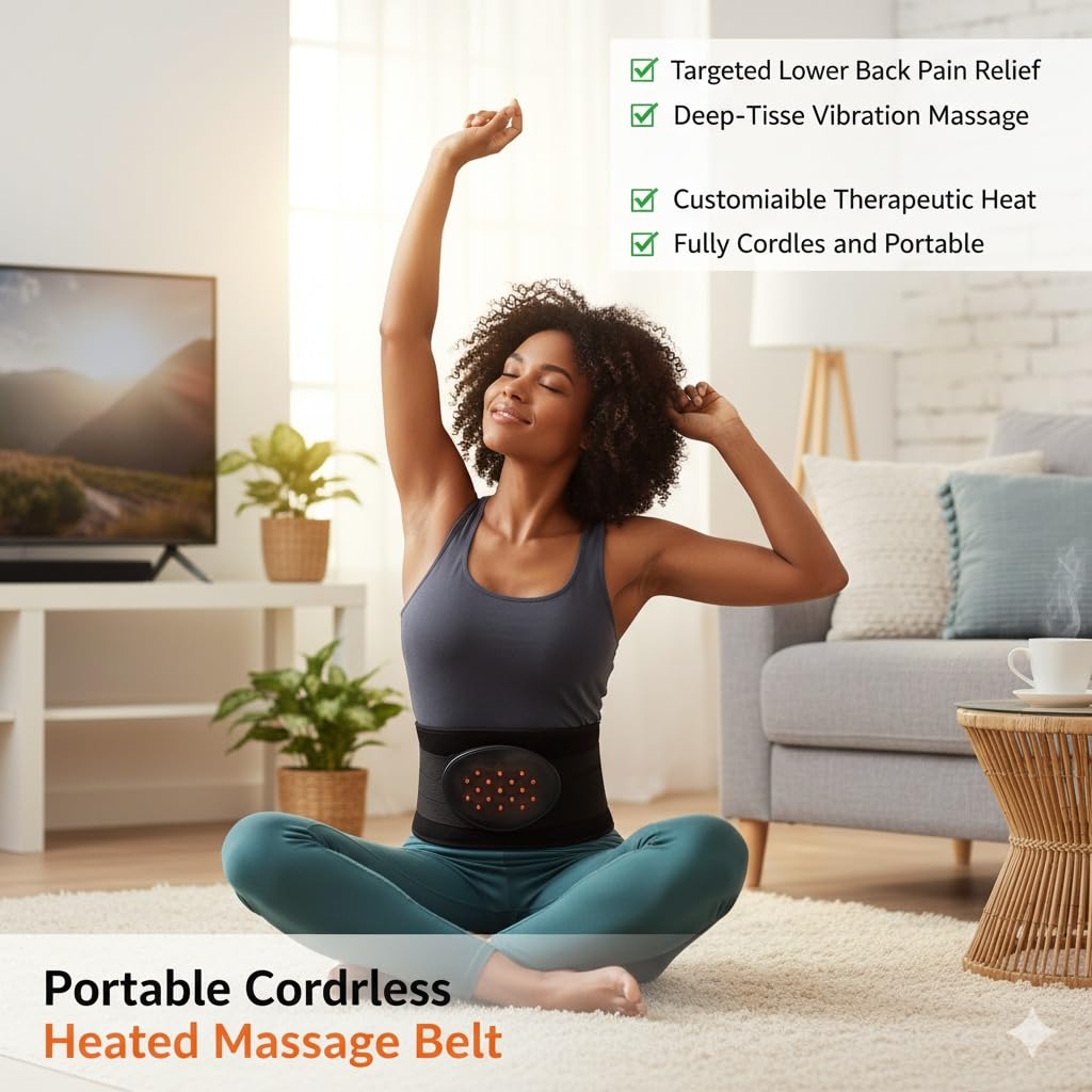 LUMINARELIEF rechargeable battery pack enabling wireless heat on the go